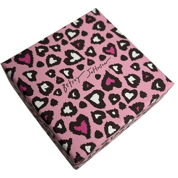 Betsey Johnson Gold-Tone Bow Dangle Earrings with Clear Stones - Picture 2 of 8